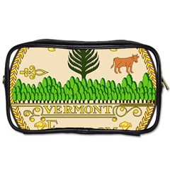 Great Seal Of Vermont Toiletries Bag (one Side) by abbeyz71