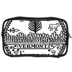 Great Seal Of Vermont Toiletries Bag (one Side) by abbeyz71