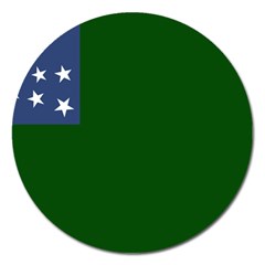 Flag Of The Green Mountain Boys Magnet 5  (round) by abbeyz71