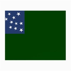 Flag Of The Green Mountain Boys Small Glasses Cloth by abbeyz71