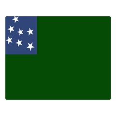 Flag Of The Green Mountain Boys Double Sided Flano Blanket (large)  by abbeyz71