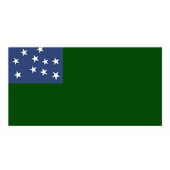 Flag Of The Green Mountain Boys Satin Shawl