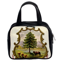 Coat Of Arms Of Vermont Classic Handbag (two Sides) by abbeyz71