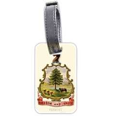 Coat Of Arms Of Vermont Luggage Tags (two Sides) by abbeyz71