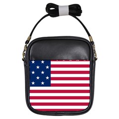 Flag Of Vermont, 1804-1837 Girls Sling Bag by abbeyz71