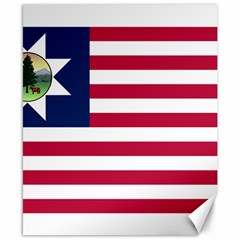 Flag Of Vermont, 1837-1923 Canvas 8  X 10  by abbeyz71