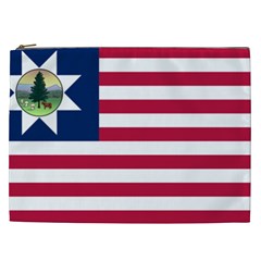 Flag Of Vermont, 1837-1923 Cosmetic Bag (xxl) by abbeyz71