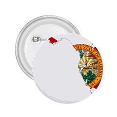 Flag Map of Florida  2.25  Buttons