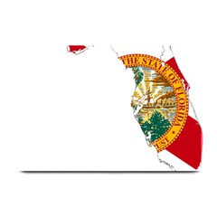 Flag Map Of Florida  Plate Mats by abbeyz71