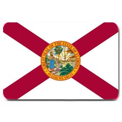 Flag Of Florida Large Doormat  by abbeyz71