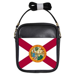 Flag Of Florida Girls Sling Bag by abbeyz71