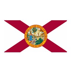Flag Of Florida Satin Wrap by abbeyz71
