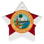Flag of Florida, 1900-1985 Ornament (Star) Front