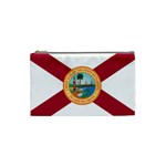 Flag of Florida, 1900-1985 Cosmetic Bag (Small) Front