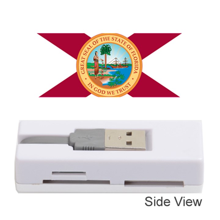 Flag of Florida, 1900-1985 Memory Card Reader (Stick)
