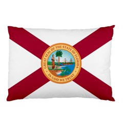 Flag Of Florida, 1900-1985 Pillow Case (two Sides) by abbeyz71