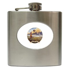 Flag Of Florida, 1868-1900 Hip Flask (6 Oz) by abbeyz71