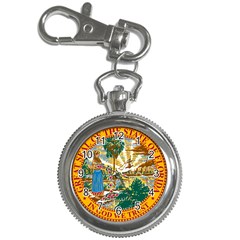 Great Seal Of Florida  Key Chain Watches by abbeyz71