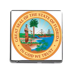 Great Seal Of Florida, 1900-1985 Memory Card Reader (square 5 Slot) by abbeyz71