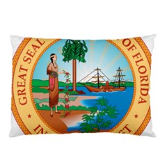 Great Seal Of Florida, 1900-1985 Pillow Case (two Sides) by abbeyz71