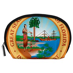 Great Seal Of Florida, 1900-1985 Accessory Pouch (large) by abbeyz71