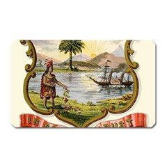 Historical Florida Coat Of Arms Magnet (rectangular) by abbeyz71