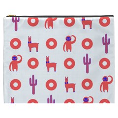 Phish Phans Lama, Sloth, Cactus, Donut Cosmetic Bag (xxxl) by 2799018