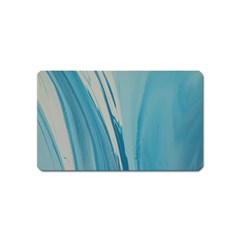 Blue Swirl Magnet (name Card) by WILLBIRDWELL