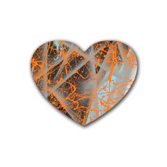 String Theory Rubber Coaster (heart)  by WILLBIRDWELL