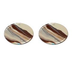 Mother Earth 2 Cufflinks (oval) by WILLBIRDWELL