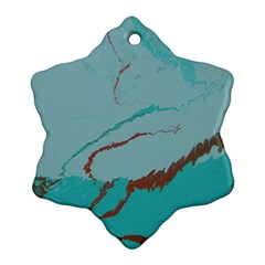 Copper Pond 2 Ornament (snowflake)