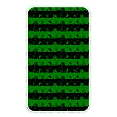 Alien Green And Black Halloween Nightmare Stripes  Memory Card Reader (rectangular) by PodArtist