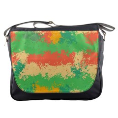 Spots in retro colors                                             Messenger Bag