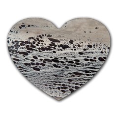 Snake Skin Heart Mousepads