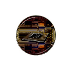 Processor Cpu Board Circuits Hat Clip Ball Marker (10 pack)