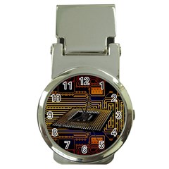 Processor Cpu Board Circuits Money Clip Watches