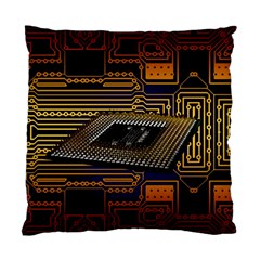 Processor Cpu Board Circuits Standard Cushion Case (One Side)