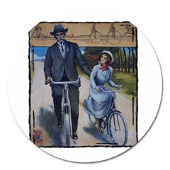 Bicycle 1763283 1280 Magnet 5  (round) by vintage2030