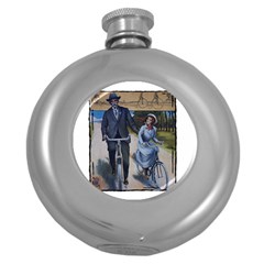 Bicycle 1763283 1280 Round Hip Flask (5 Oz) by vintage2030