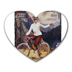 Bicycle 1763235 1280 Heart Mousepads