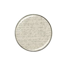 Handwritten Letter 2 Hat Clip Ball Marker (4 Pack) by vintage2030