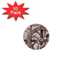 Lottery 1  Mini Buttons (10 Pack)  by vintage2030