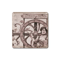 Lottery Square Magnet by vintage2030