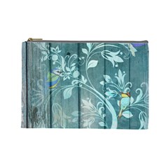 Green Tree Cosmetic Bag (large) by vintage2030