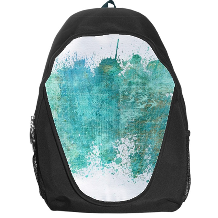 Splash Teal Backpack Bag