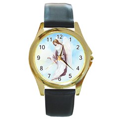 Background 1660365 1920 Round Gold Metal Watch