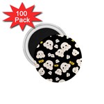 Cute Kawaii Popcorn pattern 1.75  Magnets (100 pack)  Front