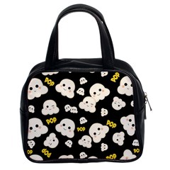 Cute Kawaii Popcorn Pattern Classic Handbag (two Sides)