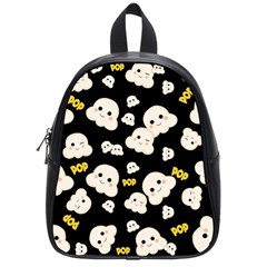 Cute Kawaii Popcorn Pattern School Bag (small)