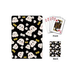 Cute Kawaii Popcorn pattern Playing Cards (Mini)